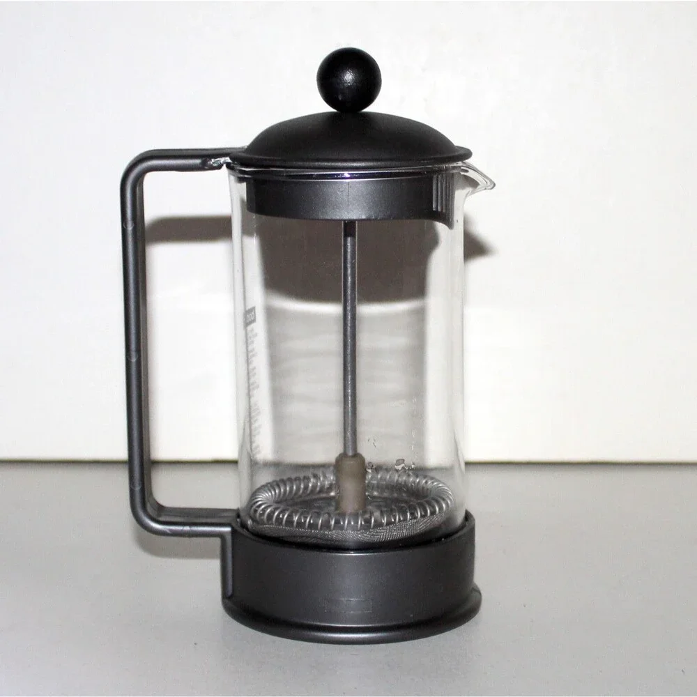 Bodum Brazil French Press Coffee Maker 12 oz glass black Denmark